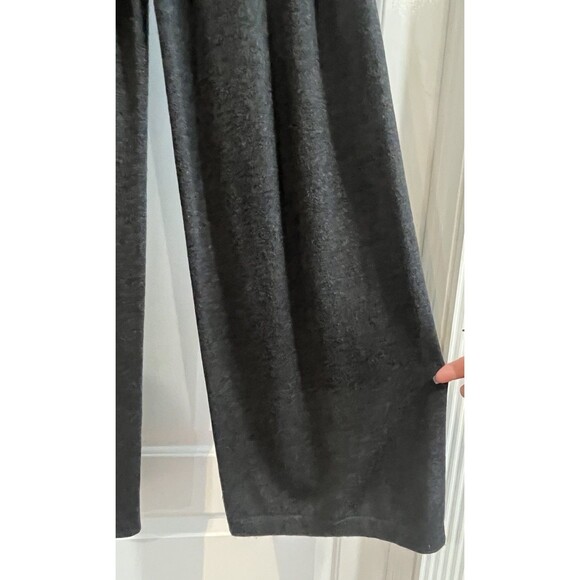 Anthropologie Sparrow Wide Leg Sweater Pants Merino Wool Blend Gray M Comfy Cozy - Picture 4 of 11